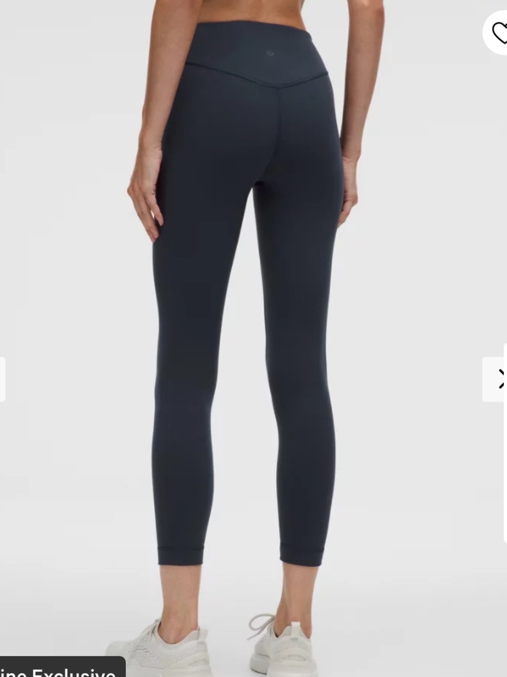 Lululemon Wunder Under Nulu High-Rise Tight 25" Midnight Blue Women’s 4 Fall